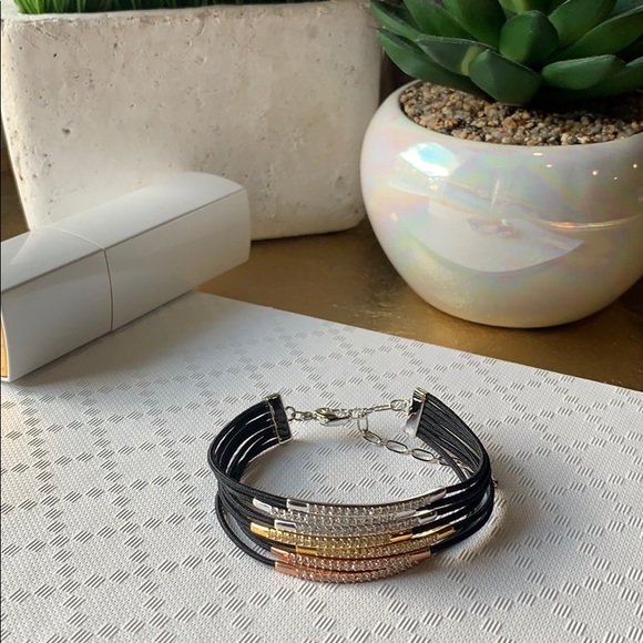 Swarovski // Tricolor Bracelet